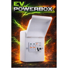 **SPECIAL DEAL** EV POWERBOX - A-Type RCBO Electric Vehicle RCBO Enclosure - 40A A-Type RCBO B Curve with SPD